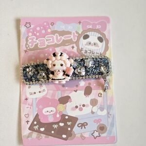 Cute Pink and Blue Hair Clip